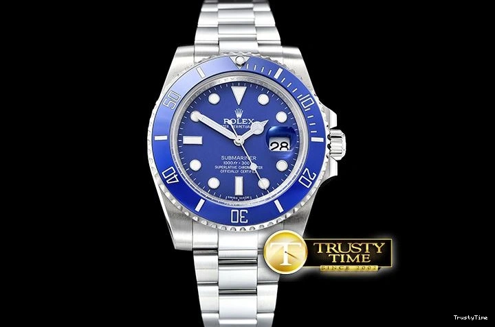 0420 HighQuality ROLSUB0257 – Submariner 116619LN SS SS Blue JF Asia 1031